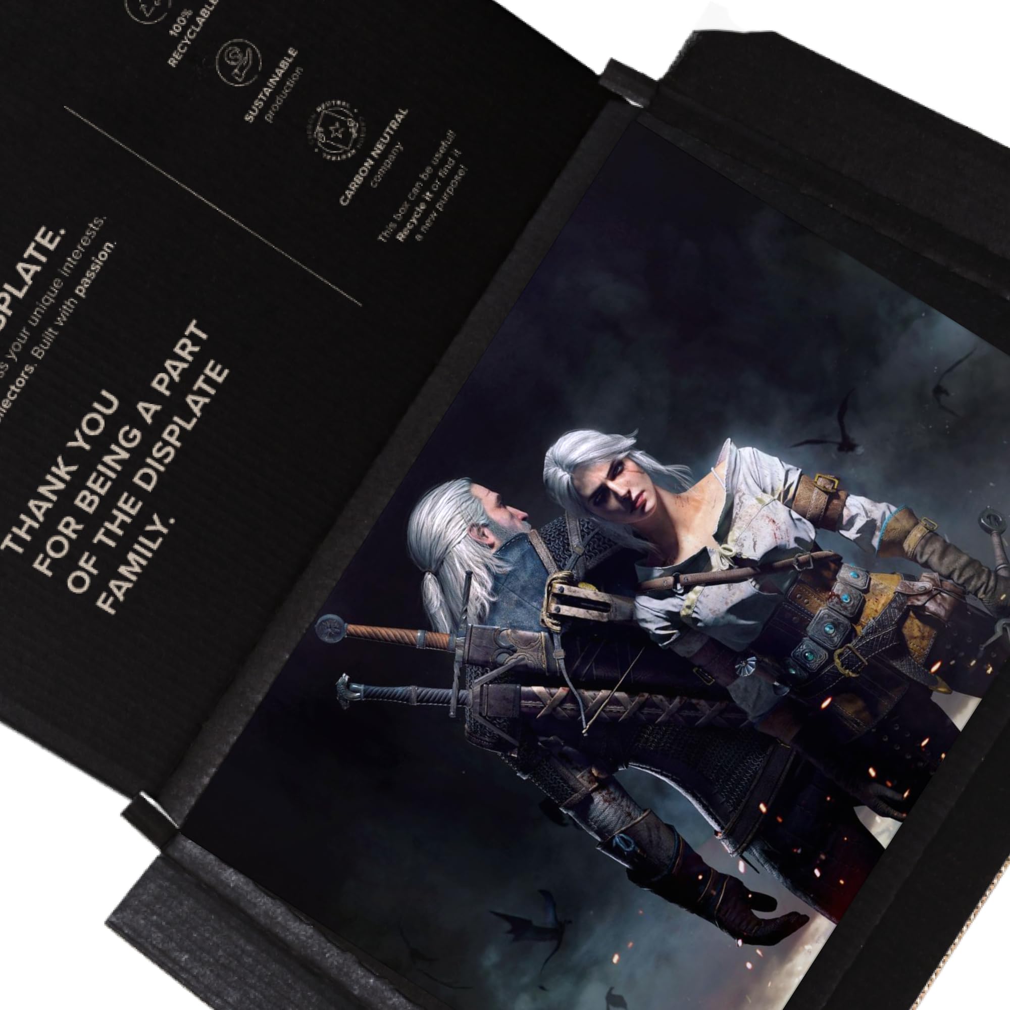 Amazon.com: Displate Official Witcher Metal Poster Magnetic